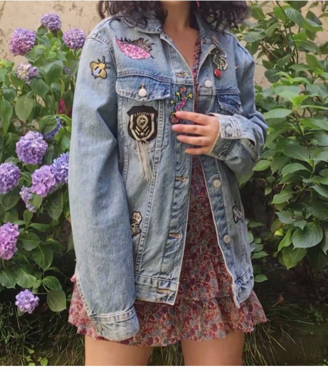 CUSTOM DENIM JACKET 👑