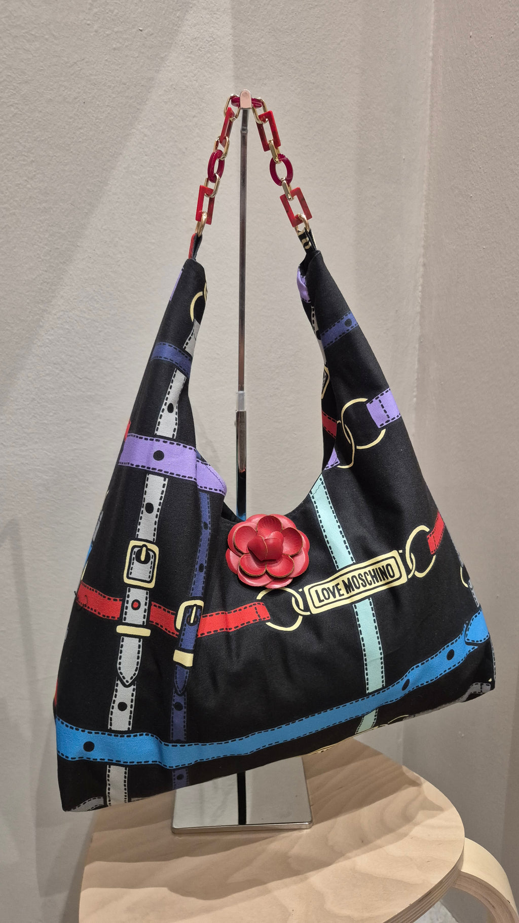 Borsa Yuma ( tessuto Love Moschino)