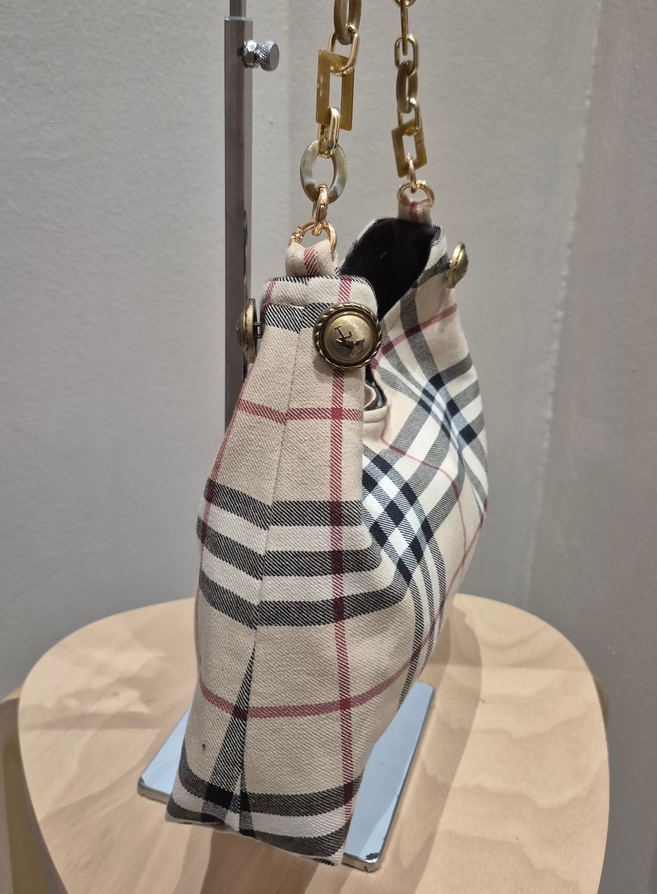 Borsa tessuto Burberry