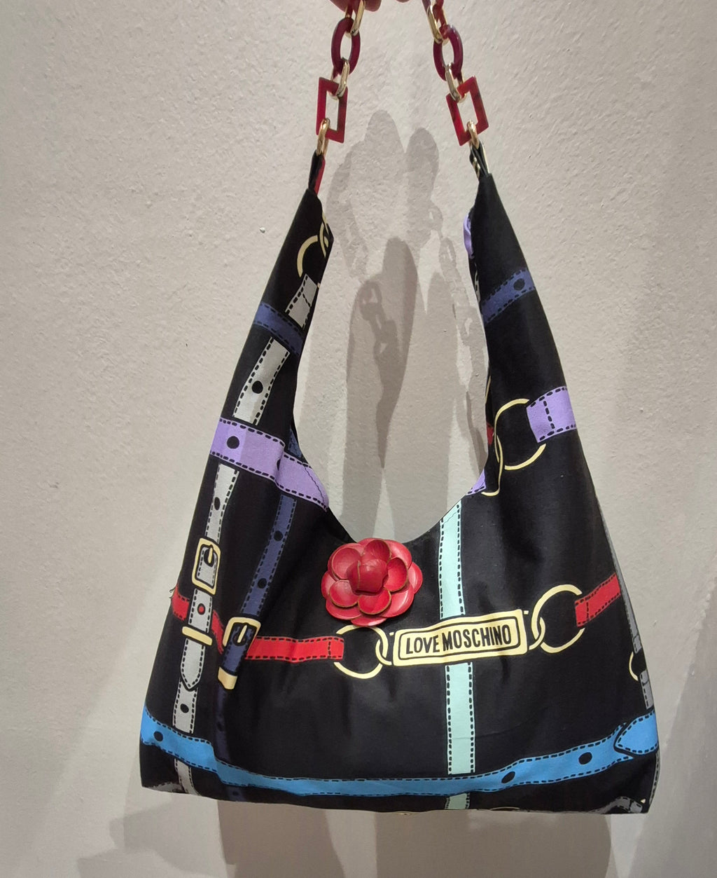 Borsa Yuma ( tessuto Love Moschino)