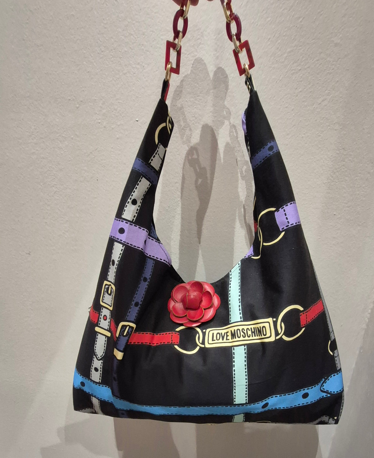 Borsa Yuma ( tessuto Love Moschino)