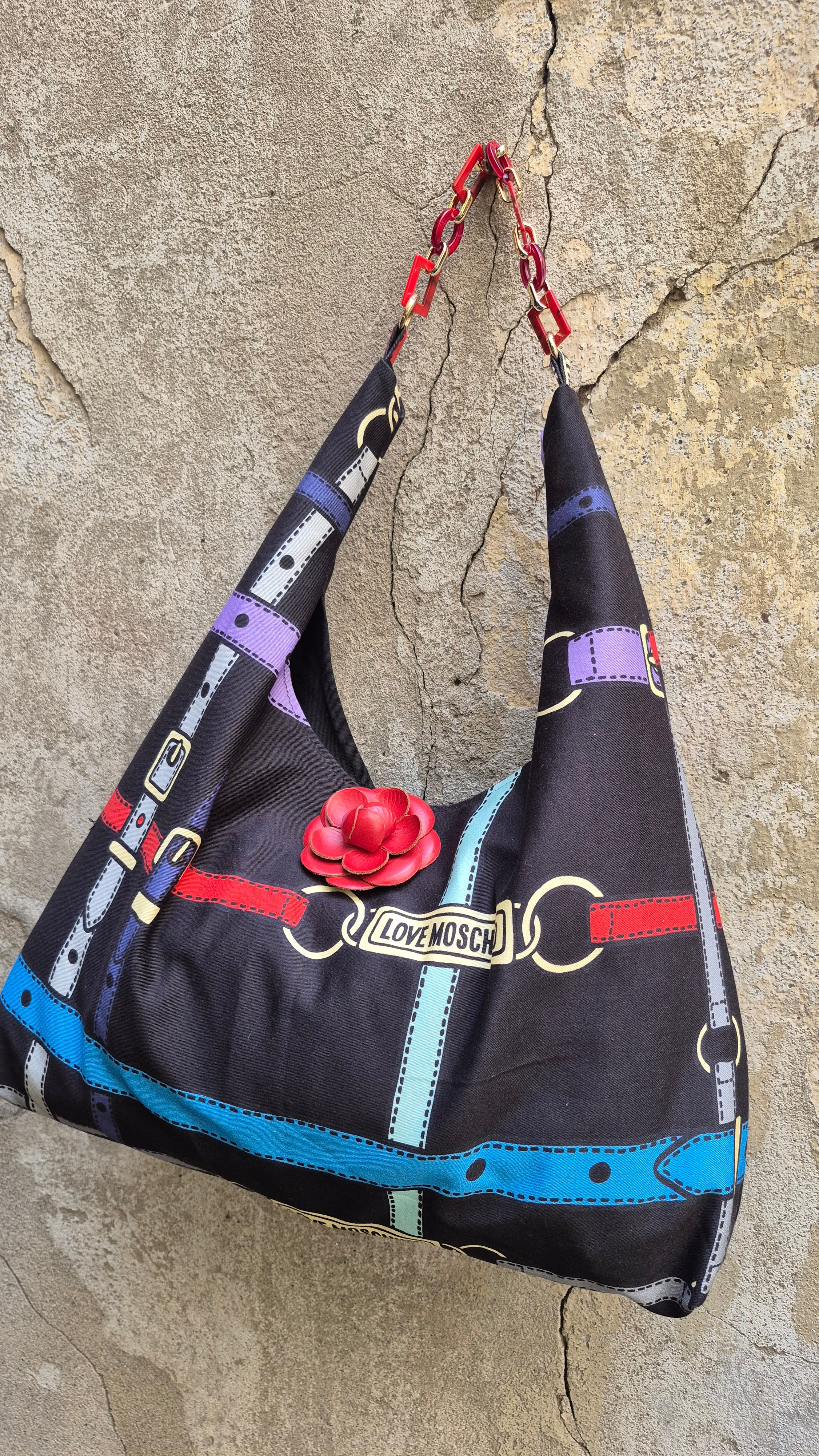 Borsa Yuma ( tessuto Love Moschino)