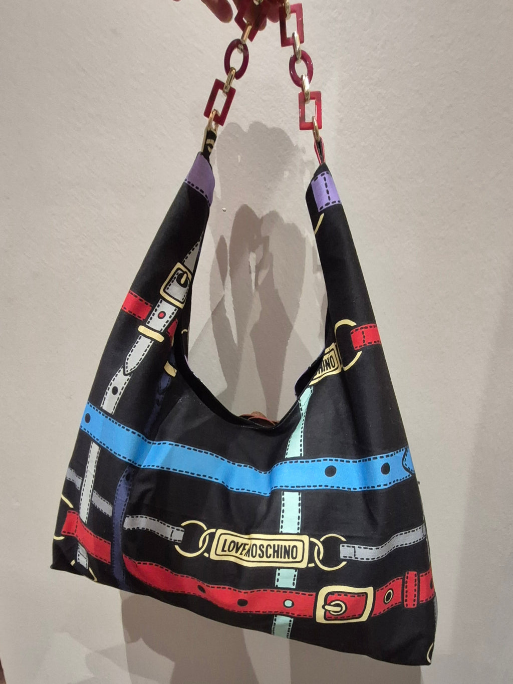 Borsa Yuma ( tessuto Love Moschino)