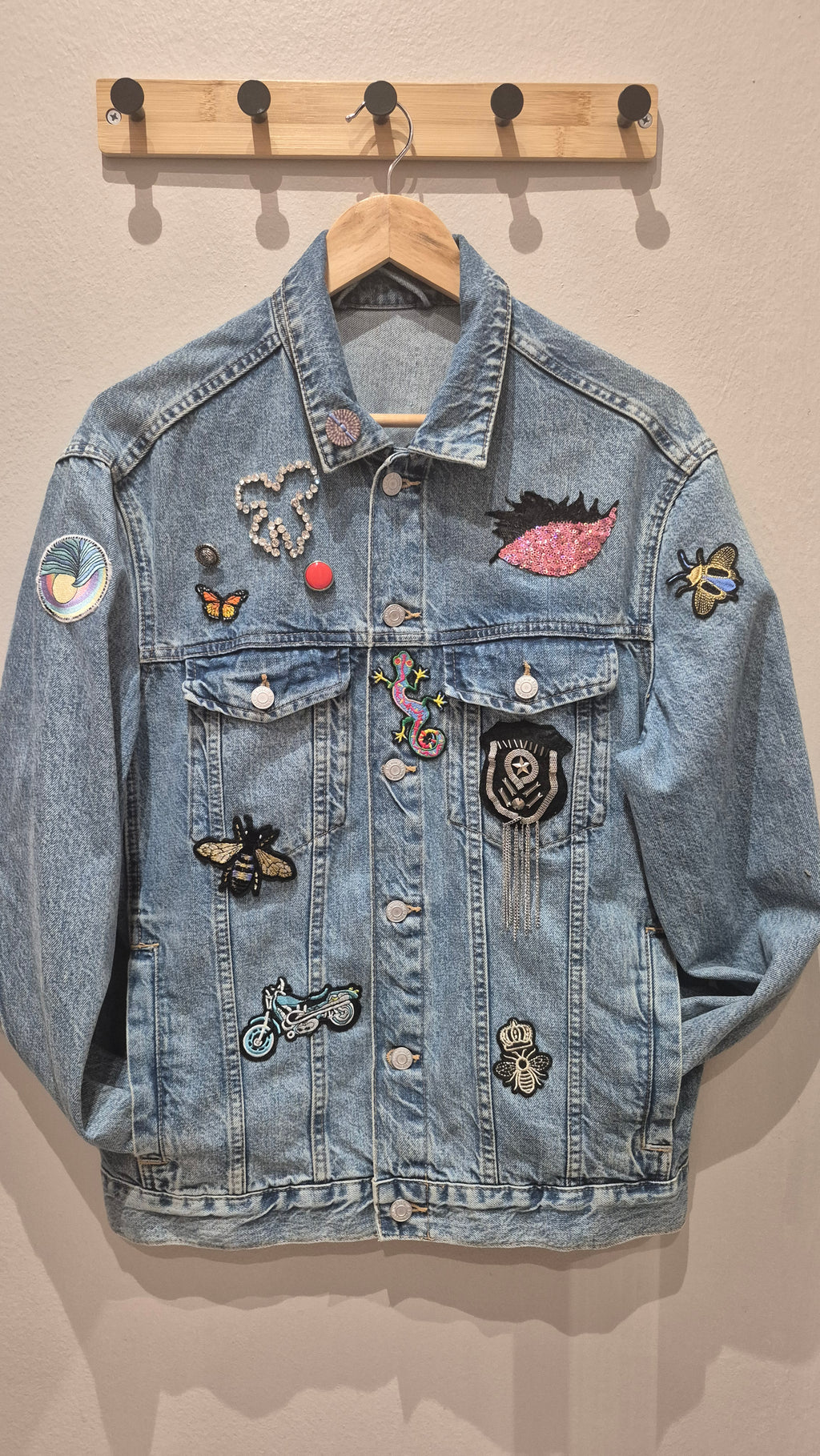CUSTOM DENIM JACKET 👑