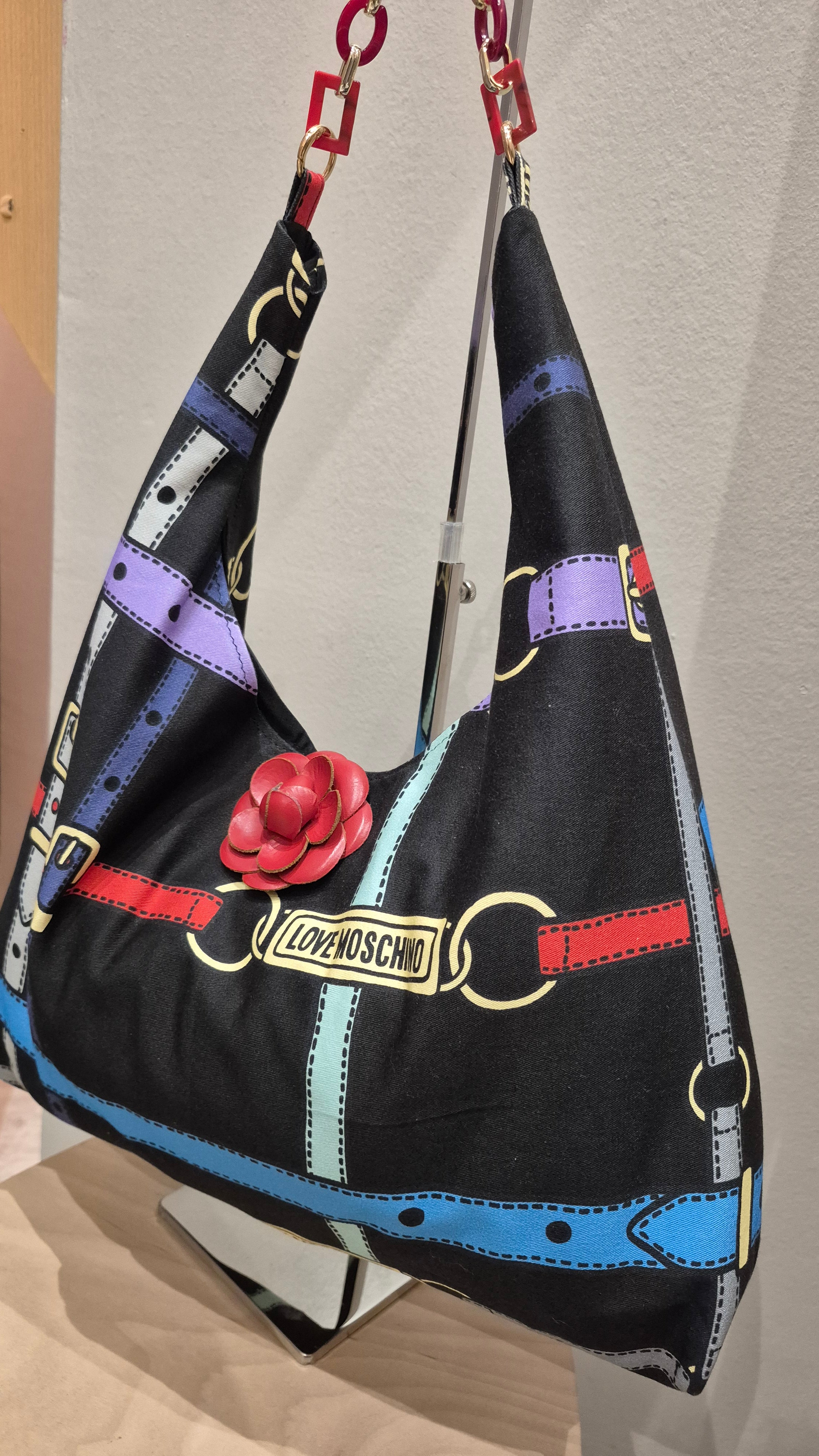 Borsa Yuma ( tessuto Love Moschino)