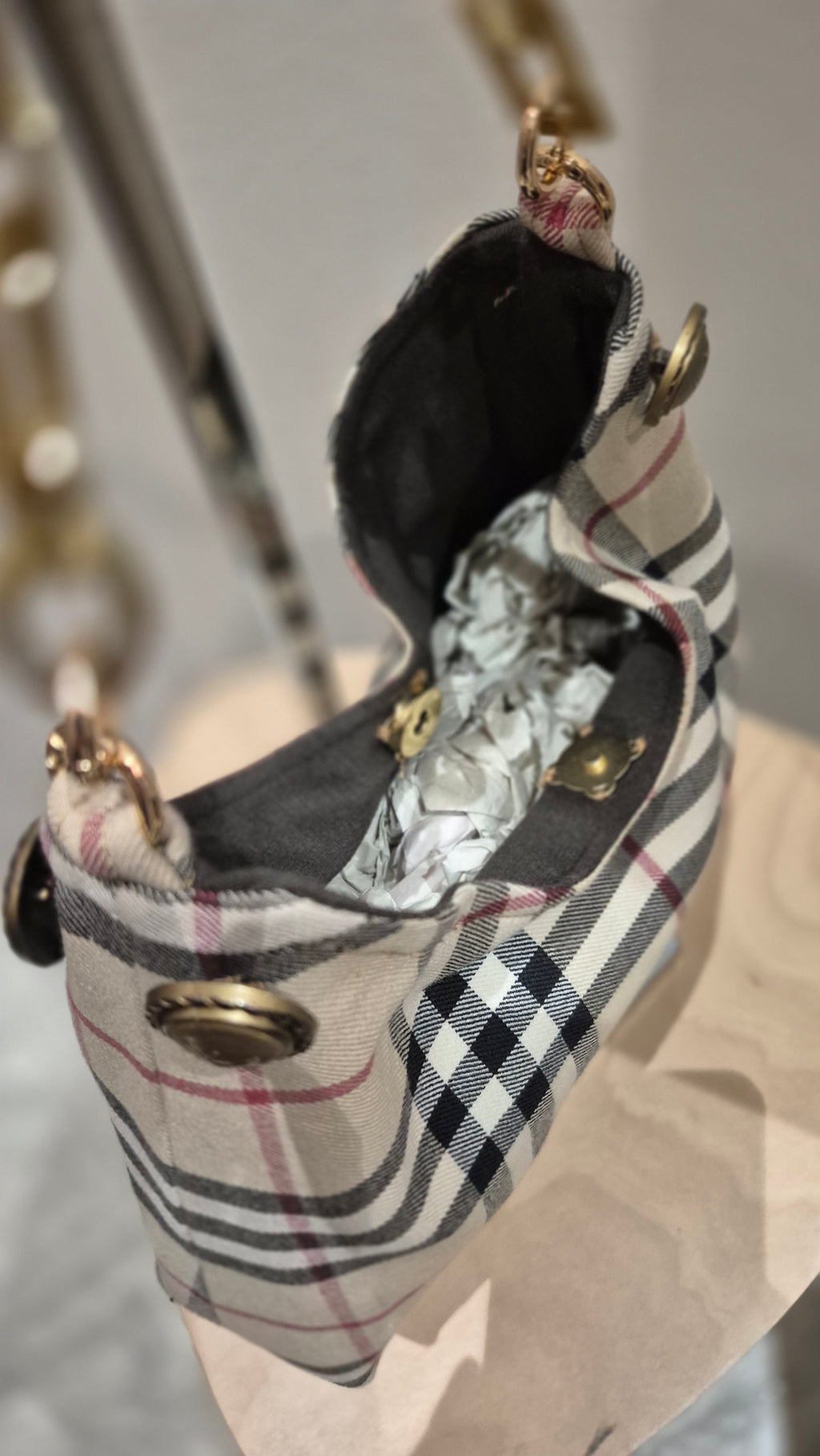 Borsa tessuto Burberry