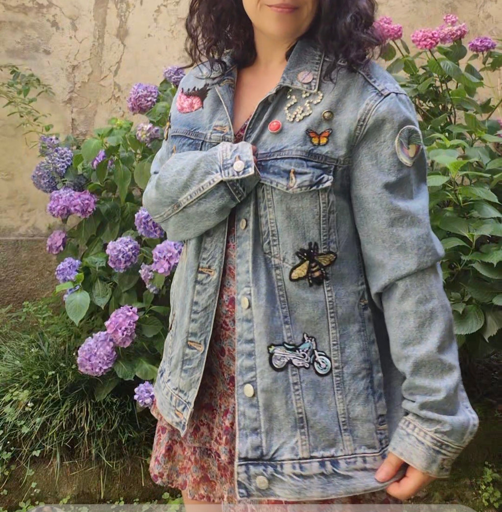 CUSTOM DENIM JACKET 👑