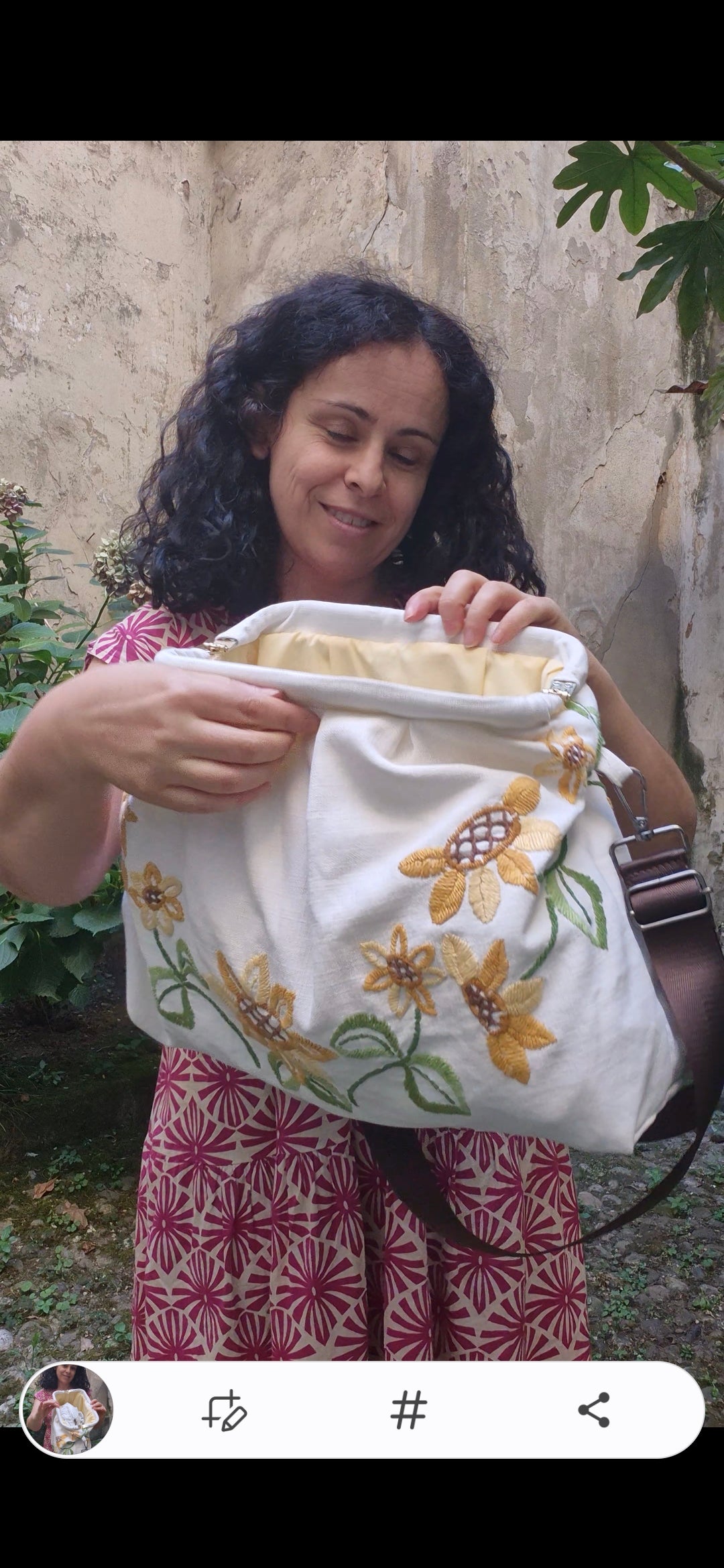 Borsa fatta a mano