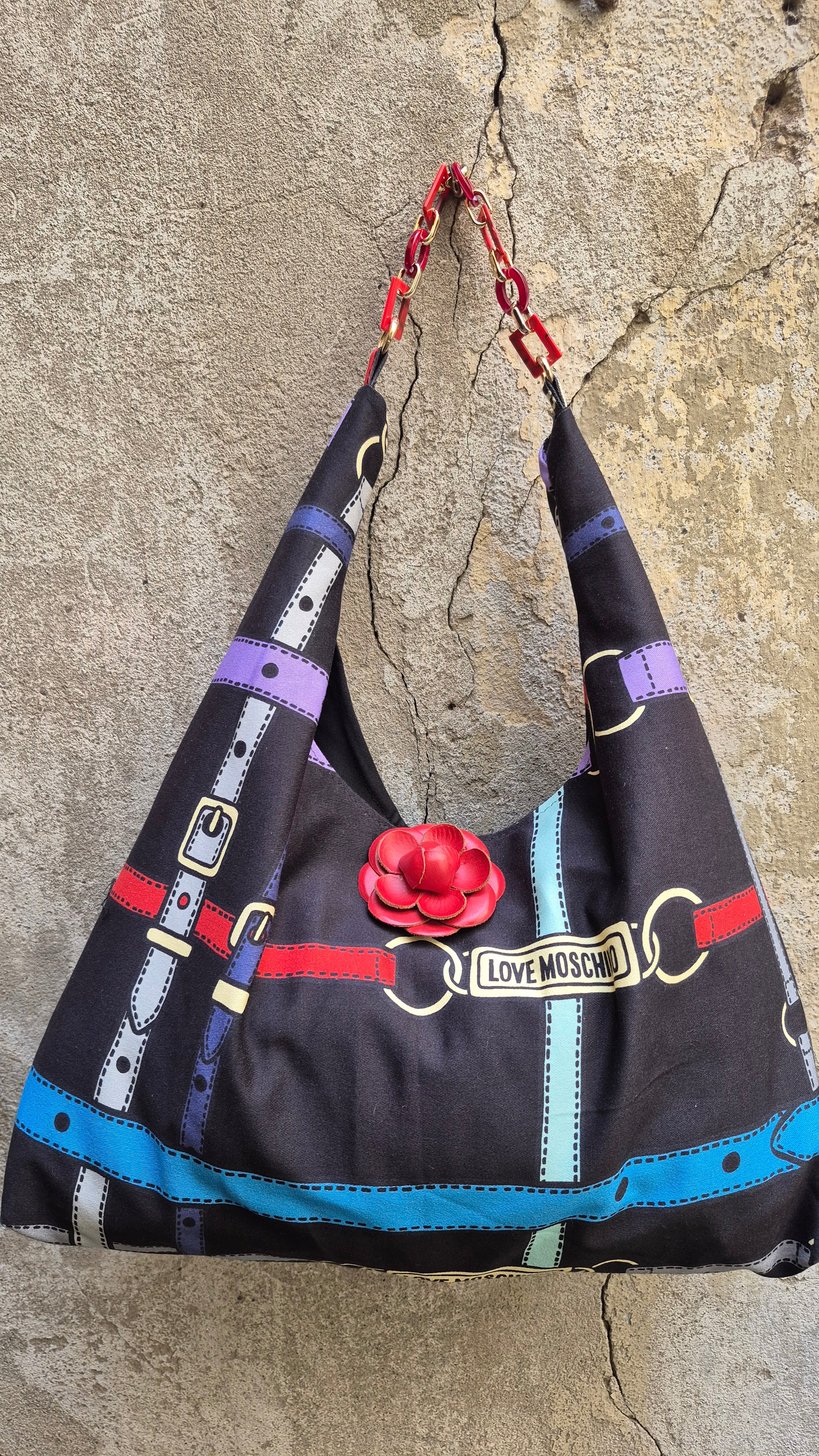 Borsa Yuma ( tessuto Love Moschino)