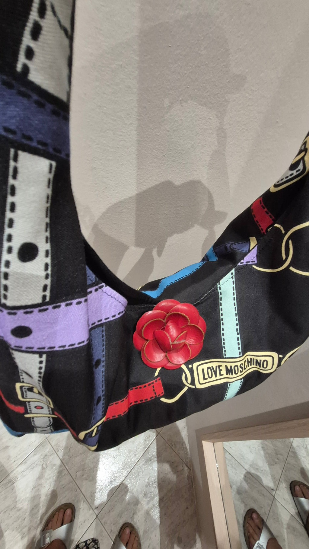 Borsa Yuma ( tessuto Love Moschino)
